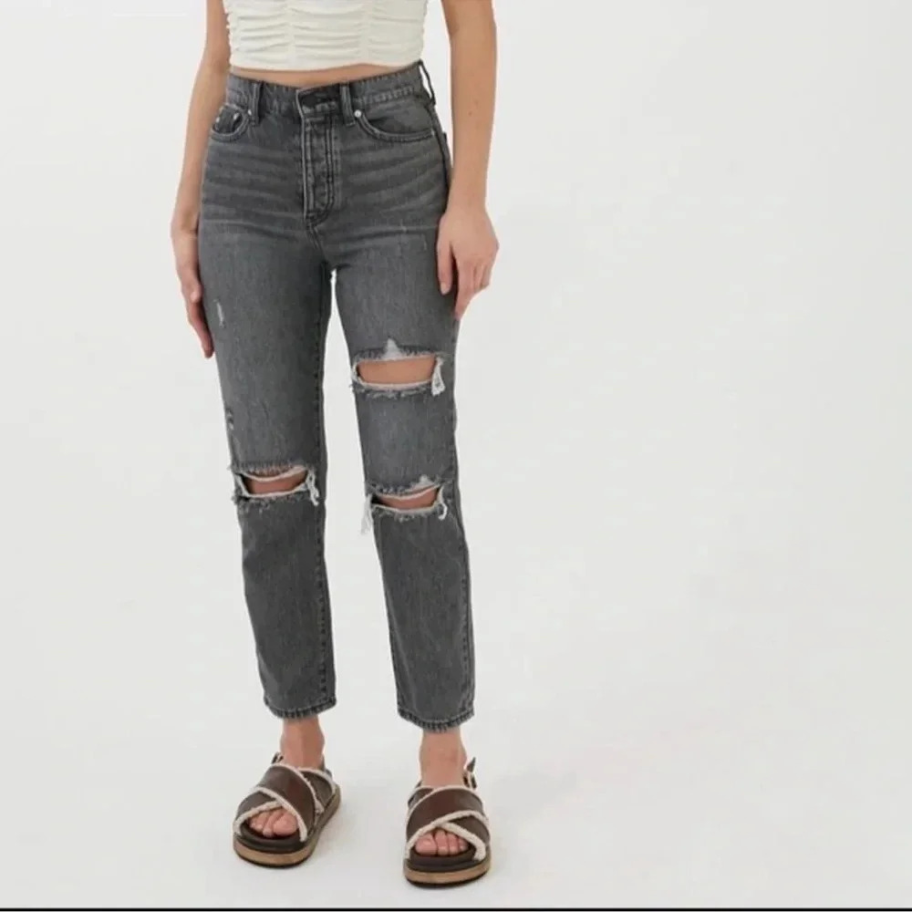 BDG Slim Straight Distressed Jeans